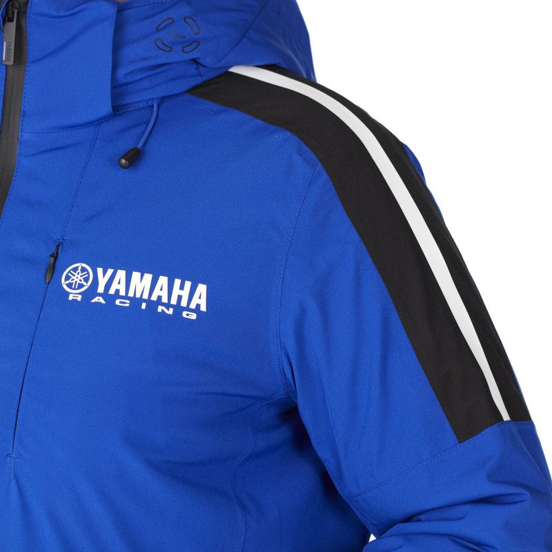 BLOUSON YAMAHA MT PAZ HOMME NOIR / BLEU - Equipement Pilote Yamaha Officiel