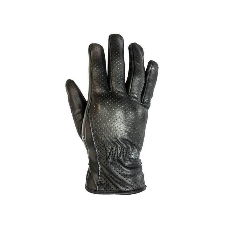 HELSTONS Gants Basik Perforé noir