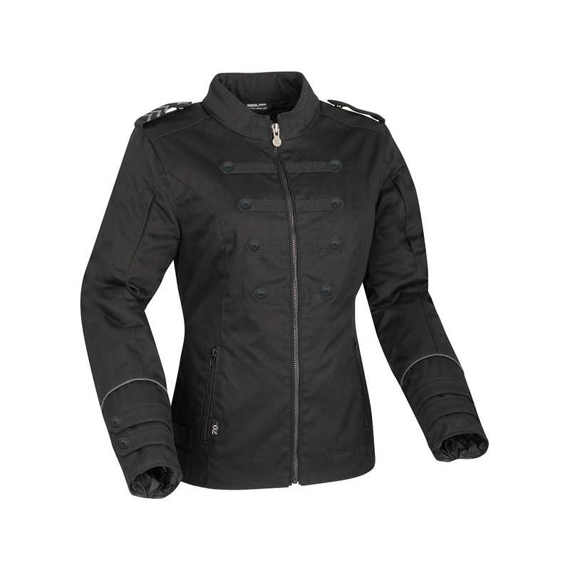 SEGURA Veste moto femme Lady Kara Noir