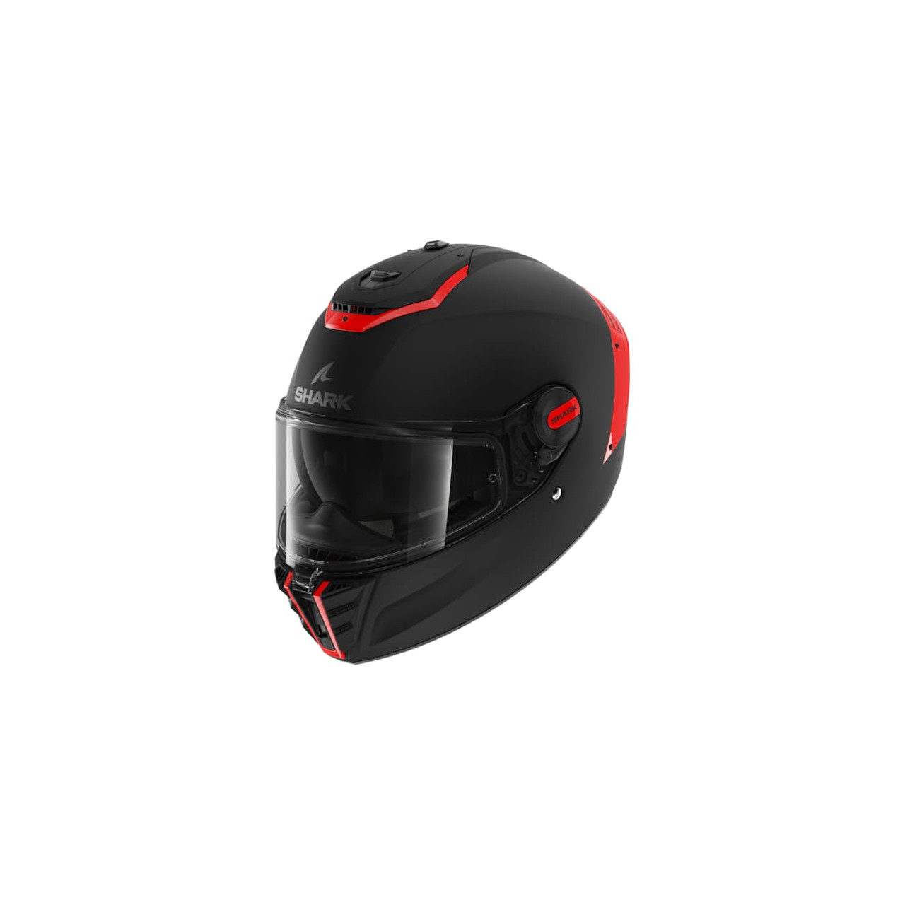 SHARK casque integral spartan rs blank mat black et orange