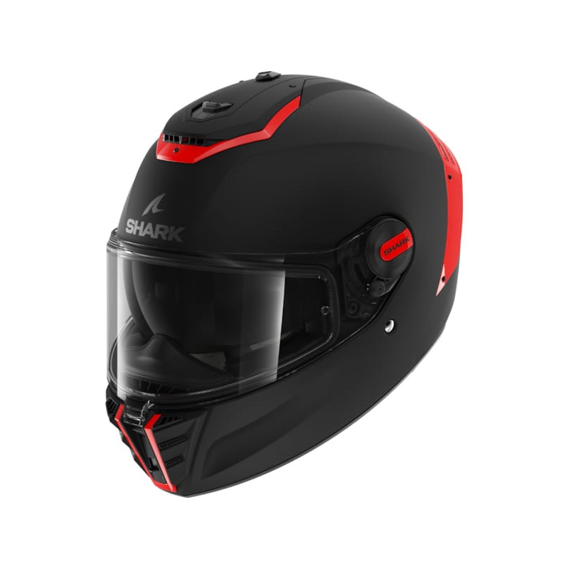 SHARK casque integral spartan rs blank mat black et orange