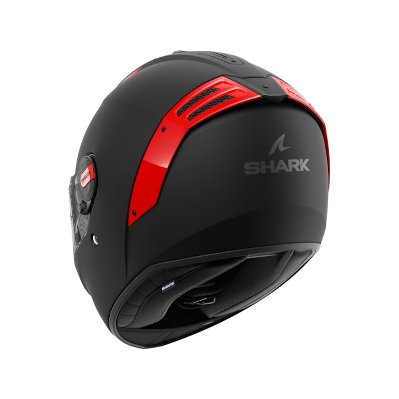 SHARK casque integral spartan rs blank mat black et orange