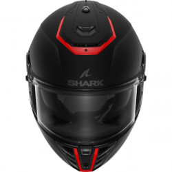 SHARK casque integral spartan rs blank mat black et orange