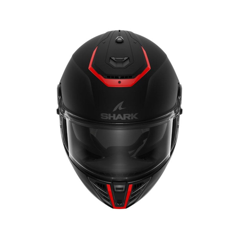 SHARK casque integral spartan rs blank mat black et orange