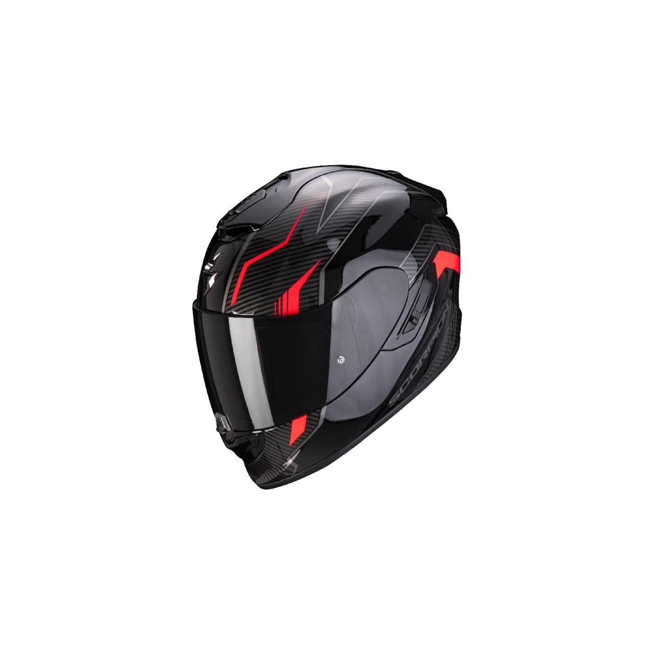 SCORPION CASQUE EXO-1400 AIR FORTUNA ROUGE ET NOIR