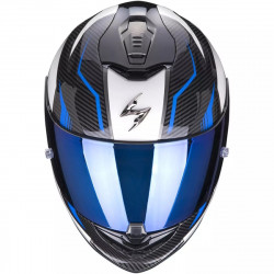 SCORPION CASQUE EXO-1400 AIR FORTUNA BLANC ET BLEU