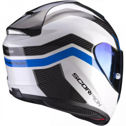 SCORPION CASQUE EXO-1400 AIR FORTUNA BLANC ET BLEU