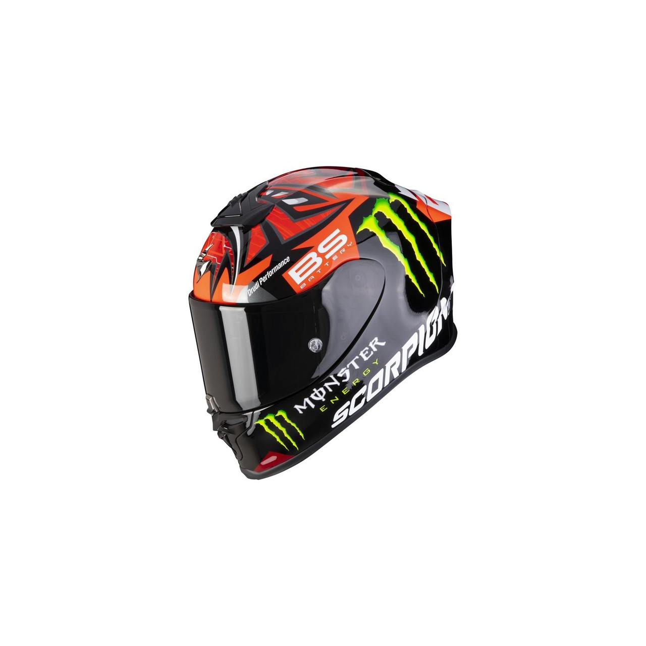 SCORPION CASQUE INTEGRAL EXO R1 FABIO MONSTER REPLICA ROUGE