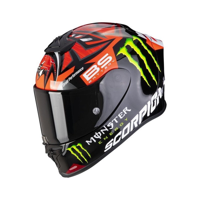 SCORPION CASQUE INTEGRAL EXO R1 FABIO MONSTER REPLICA ROUGE