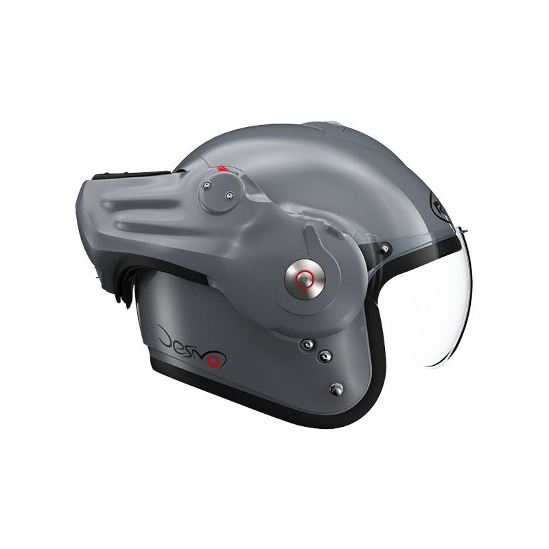 ROOF Casque RO32 Desmo Uni Dark Silver