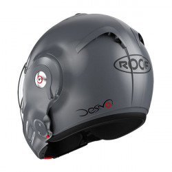 ROOF Casque RO32 Desmo Uni Dark Silver