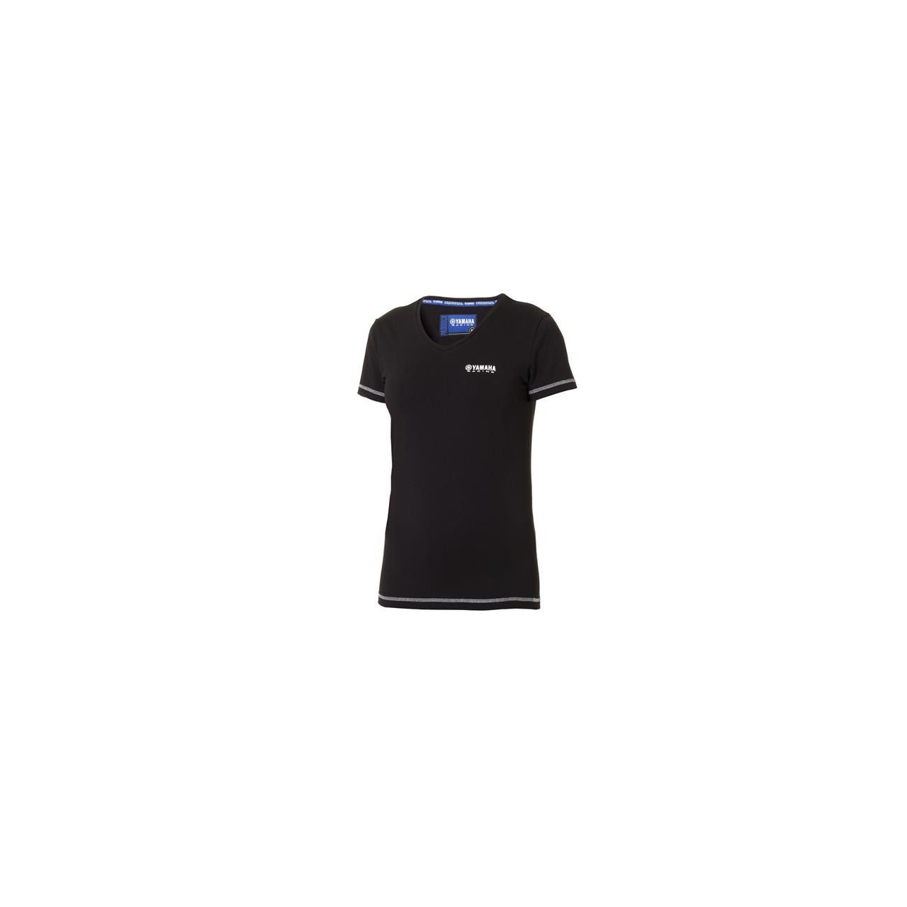 YAMAHA T-shirt femme Paddock Noir