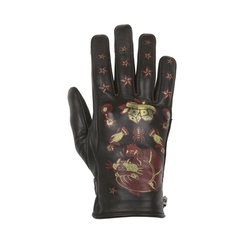 HELSTONS GANTS CUIR FEMME ETE PANTHER