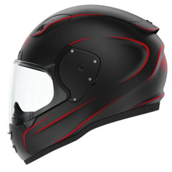 ROOF Casque RO200 NEON NOIR/ROUGE