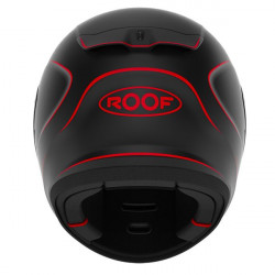 ROOF Casque RO200 NEON NOIR/ROUGE