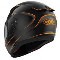 ROOF Casque RO200 NEON NOIR ORANGE