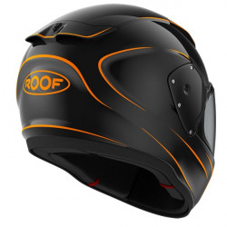 ROOF Casque RO200 NEON NOIR ORANGE