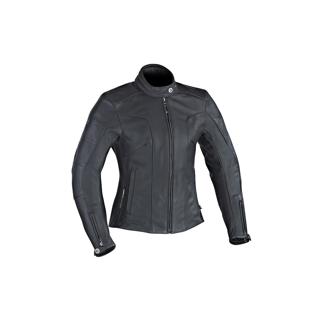 IXON Blouson moto cuir femme crystal slick noir