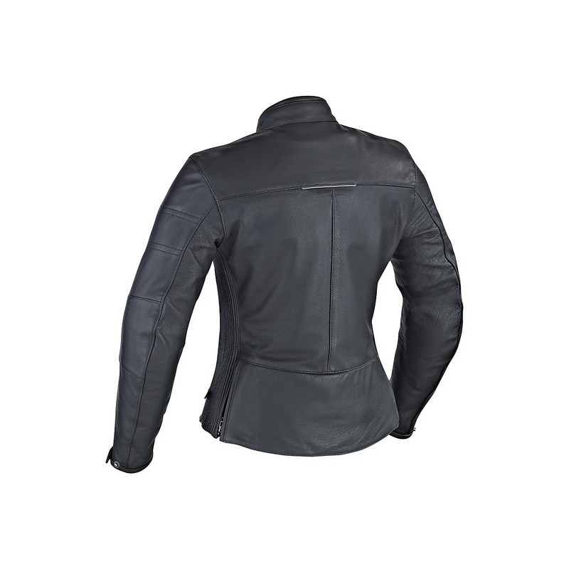 IXON Blouson moto cuir femme crystal slick noir