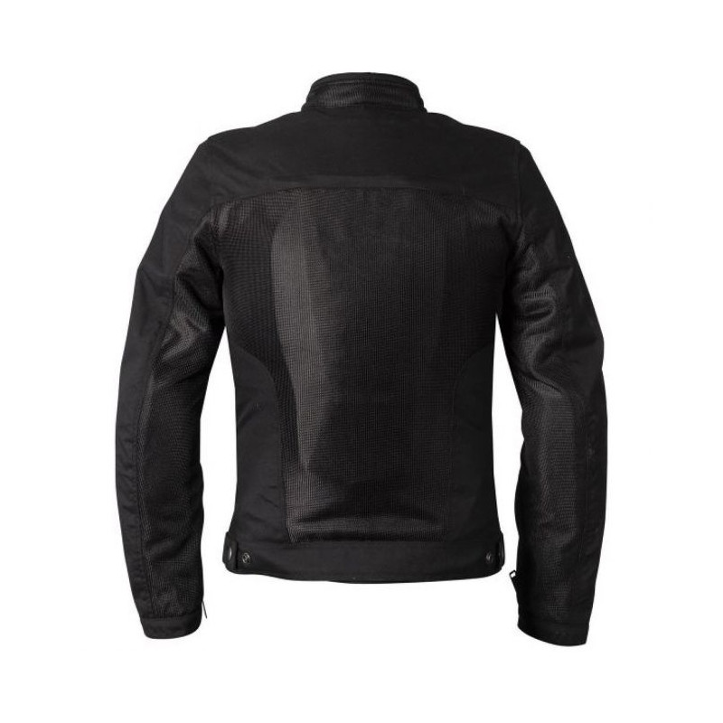 HELSTONS BLOUSON MOTO FEMME SPRING MESH NOIR