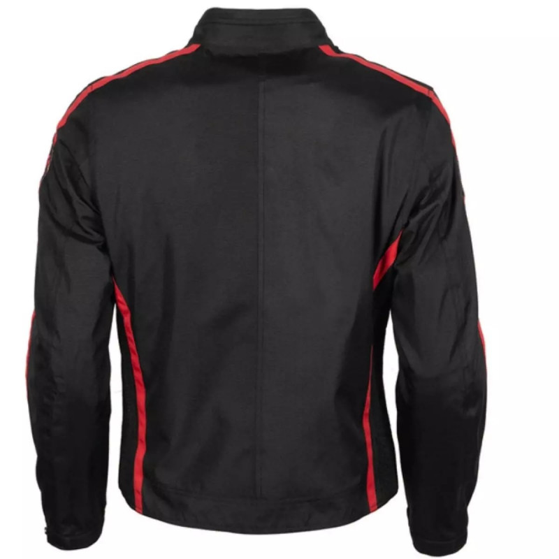 HELSTONS BLOUSON MOTO FEMME TISSU TECNIQUE QUEEN NOIR