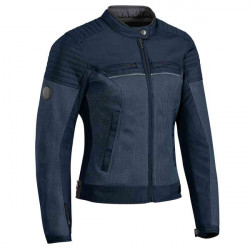 IXON BLOUSON MOTO FEMME FILTER LADY NAVY