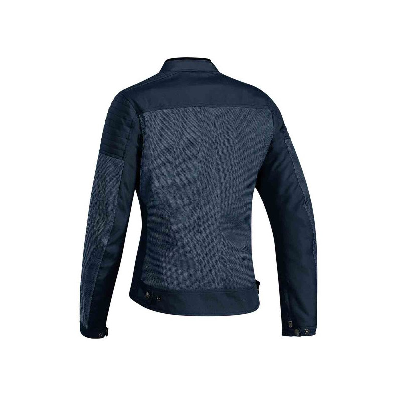 IXON BLOUSON MOTO FEMME FILTER LADY NAVY