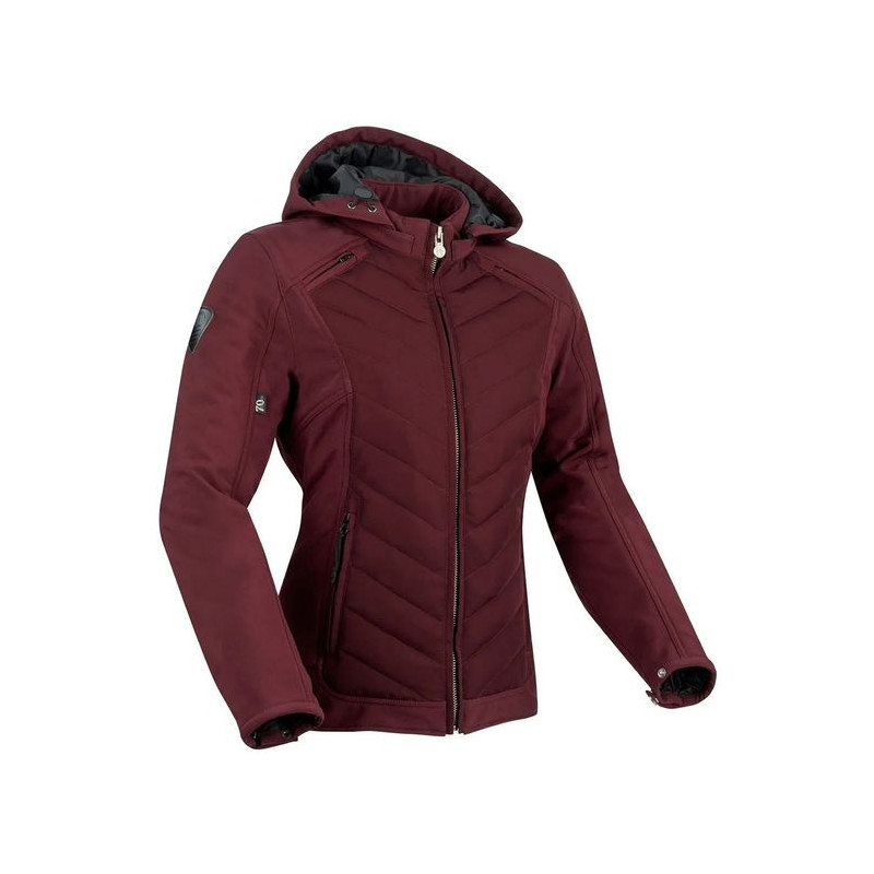 SEGURA BLOUSON MOTO FEMME LADY NATCHO PRUNE