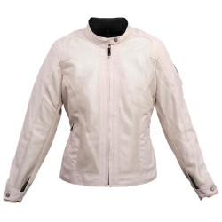 BLOUSON MOTO FEMME TISSU...