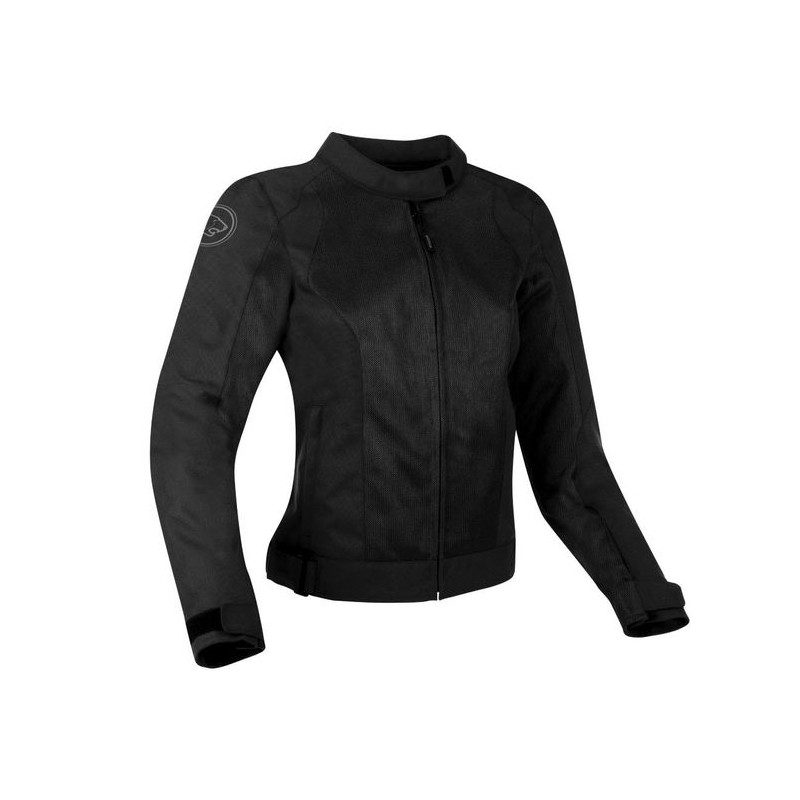 BERING BLOUSON MOTO FEMME LADY NELSON NOIR