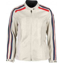 BLOUSON MOTO FEMME TISSU...