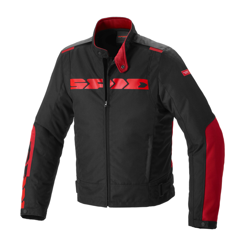 SPIDI VESTE MOTO HOMME SOLAR H2OUT ROUGE ET NOIR