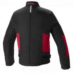 SPIDI VESTE MOTO HOMME SOLAR H2OUT ROUGE ET NOIR