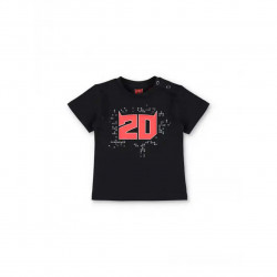 Quartararo T-shirt bébé Fabio Quartararo Noir FQ20 2023