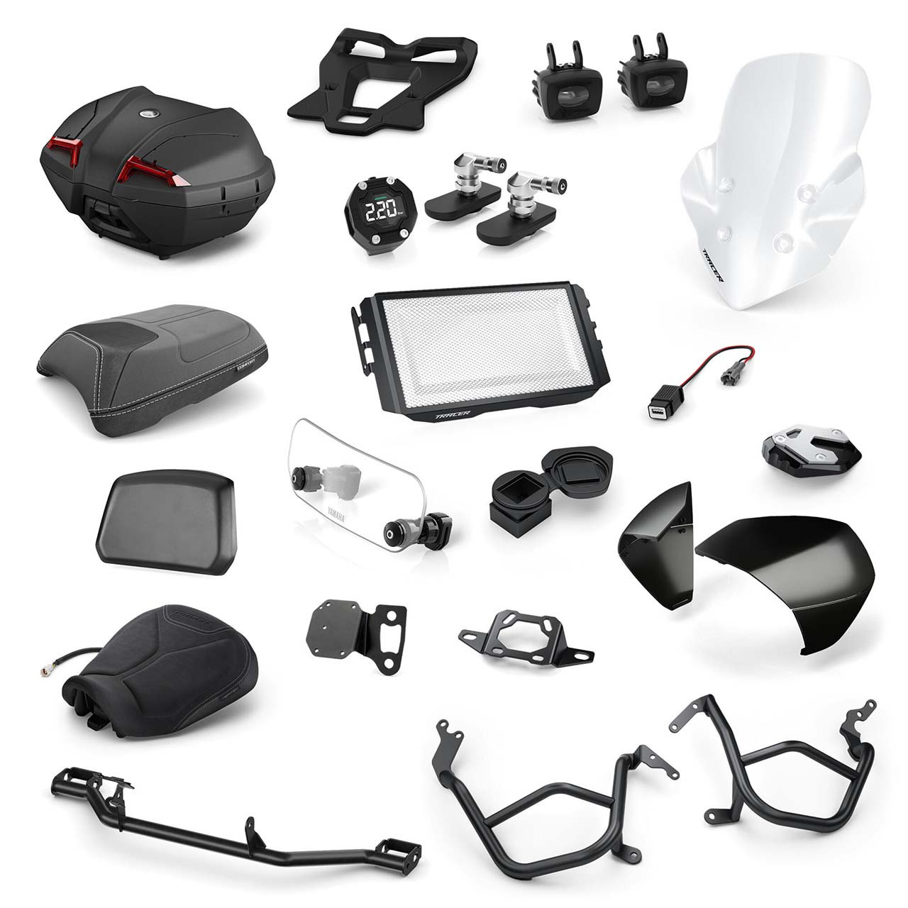 YAMAHA Pack Travel Pro pour TRACER 9 GT - B5UGVPTP0240