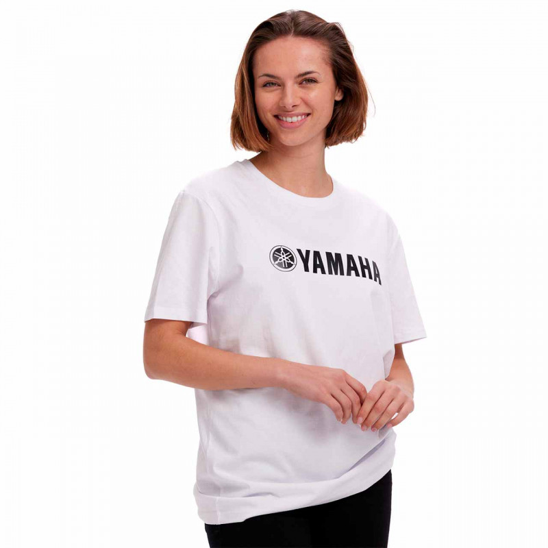 YAMAHA T-SHIRT YAMAHA BLANC UNISEXE PADDOCK 2025 - CANTE