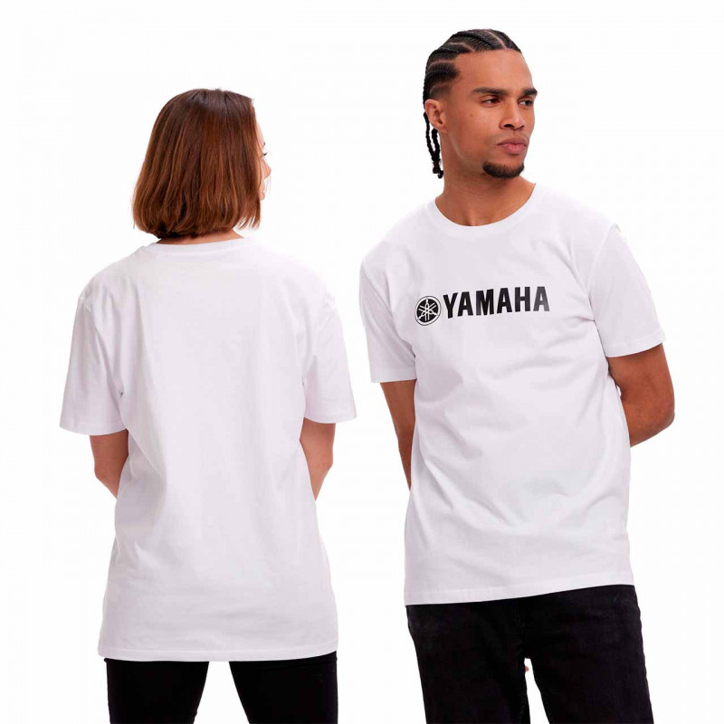 YAMAHA T-SHIRT YAMAHA BLANC UNISEXE PADDOCK 2025 - CANTE