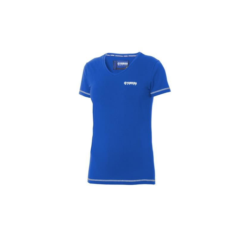 YAMAHA T-shirt femme Paddock Bleu