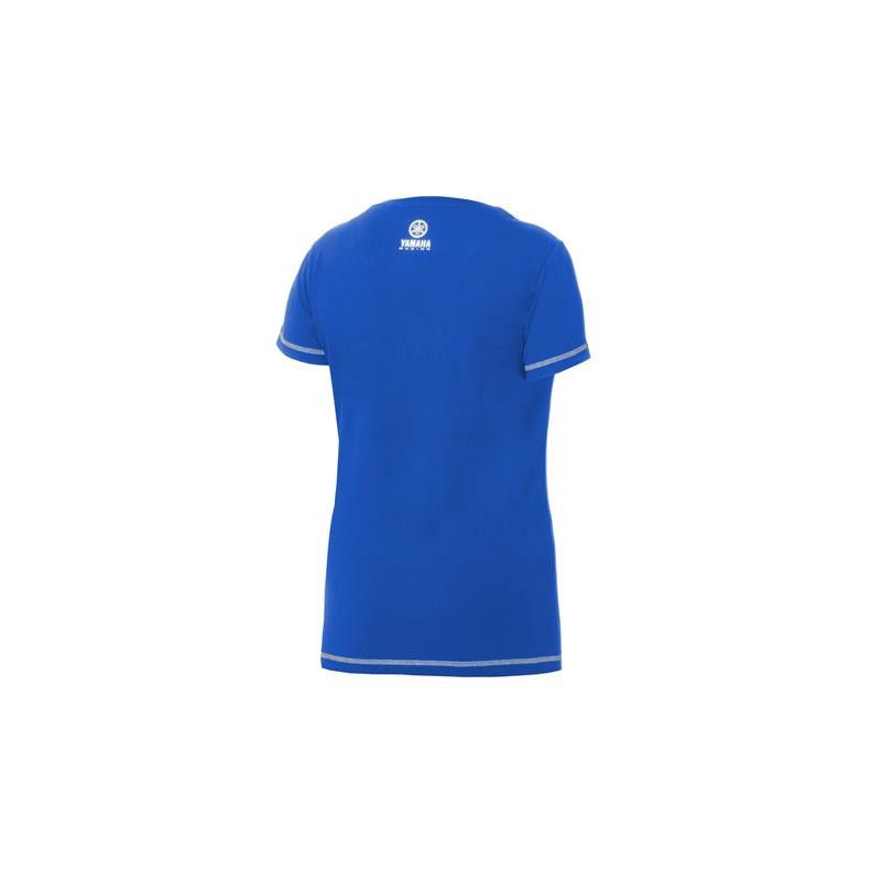 YAMAHA T-shirt femme Paddock Bleu