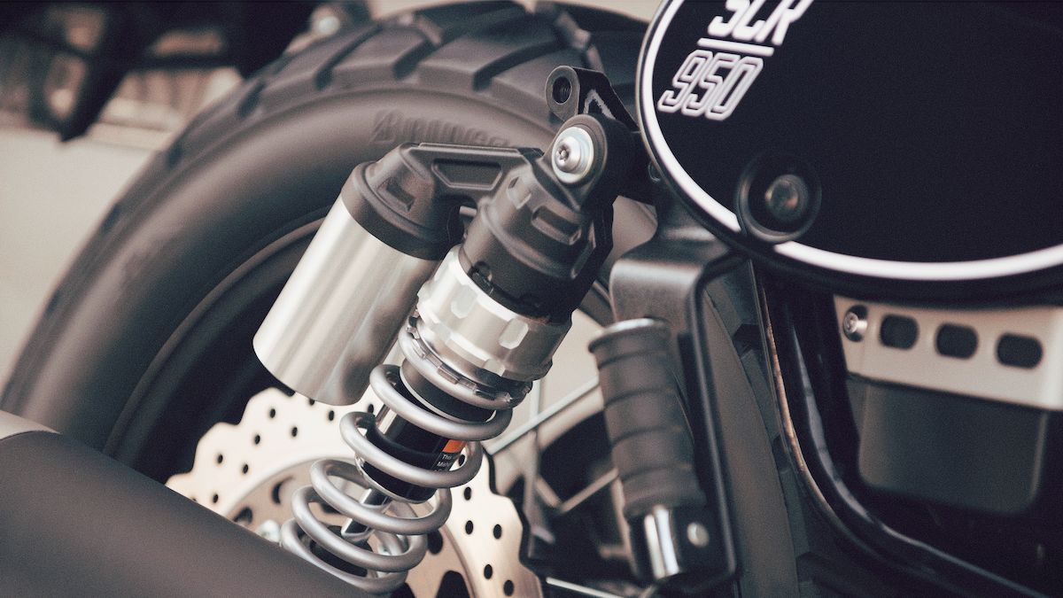 Yamaha 2019 SCR950 suspensions scrambler