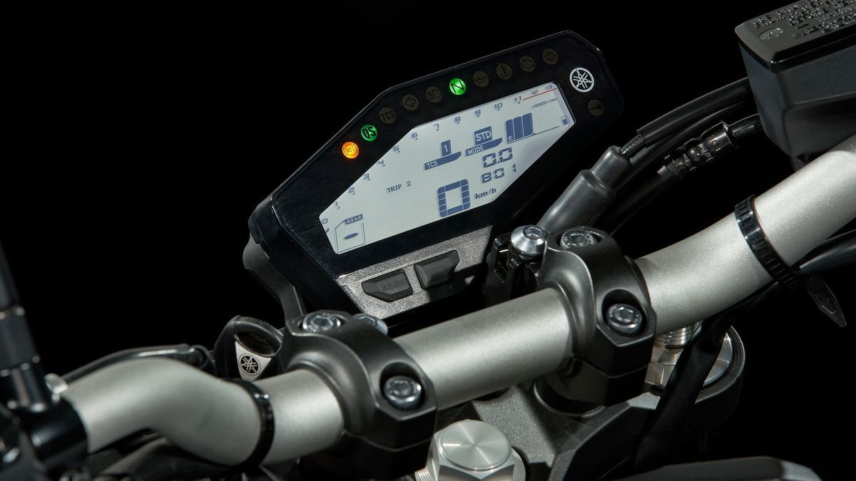 Yamaha MT-09 2019 controle électronique