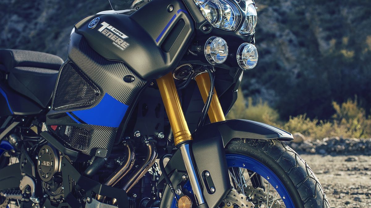 Yamaha 2019 XT1200ZE RaId Edition suspensions électronique
