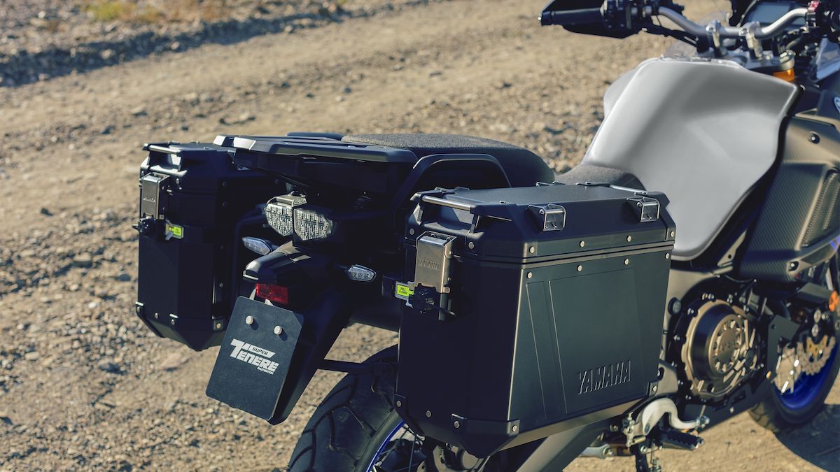 Yamaha 2019 XT1200ZE RaId Edition valises latérales