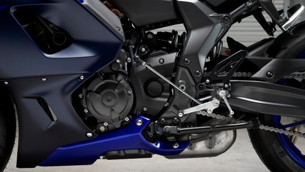 Yamaha 2024 R7 système de rapport de vitesse