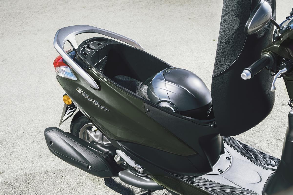 Scooter Yamaha D'elight 125 2018 - Nombreux espaces de rangement