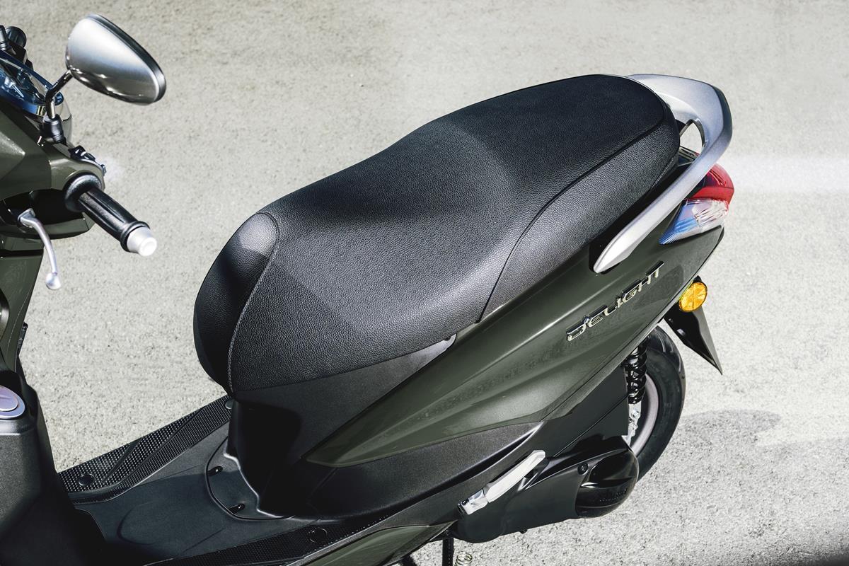 Scooter Yamaha D'elight 125 2018 - Selle spacieuse et confortable
